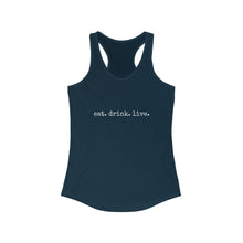 Load image into Gallery viewer, Women's Tank -eat.drink.live.