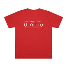 Load image into Gallery viewer, Unisex Deluxe T-shirt -eat.drink.live.